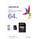 Adata Premier 64GB 80MB/s microSDXC UHS-I Hafıza Kartı + Adaptör AUSDX64GUICL10-RA1