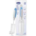 Chicco Biberon Fırçası Seti Ergonomik Tasarımlı 3 Parça Beyaz Renkli 