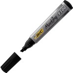 Bic Permanent Marker Kesik Uçlu Siyah Renk 2300 1 Adet Kırtasiye Ürünü
