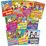 Timaş Çocuk Mini Masallar Seti 3 (10 Kitap) - Nalan Aktaş Sönmez