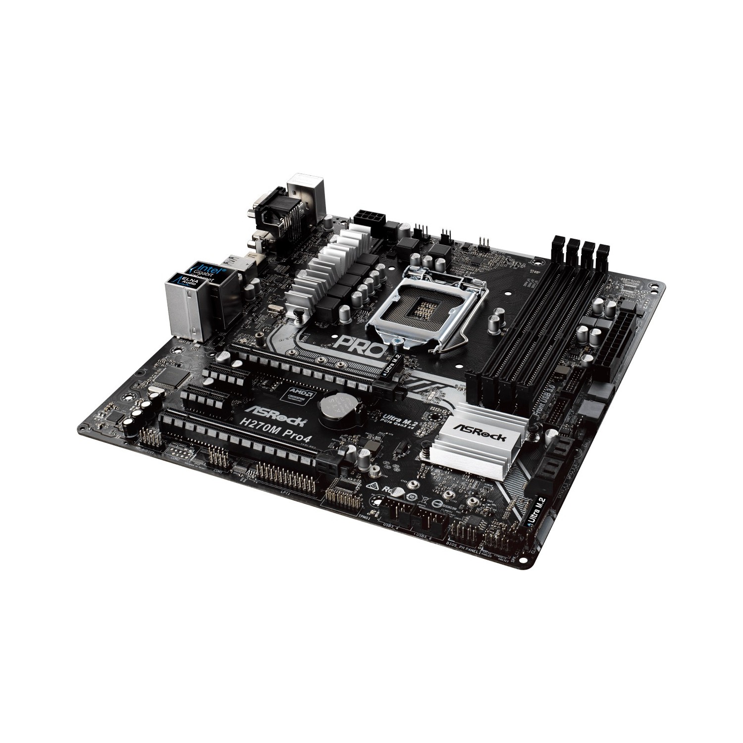 Asrock h270 pro4 какие процессоры поддерживает