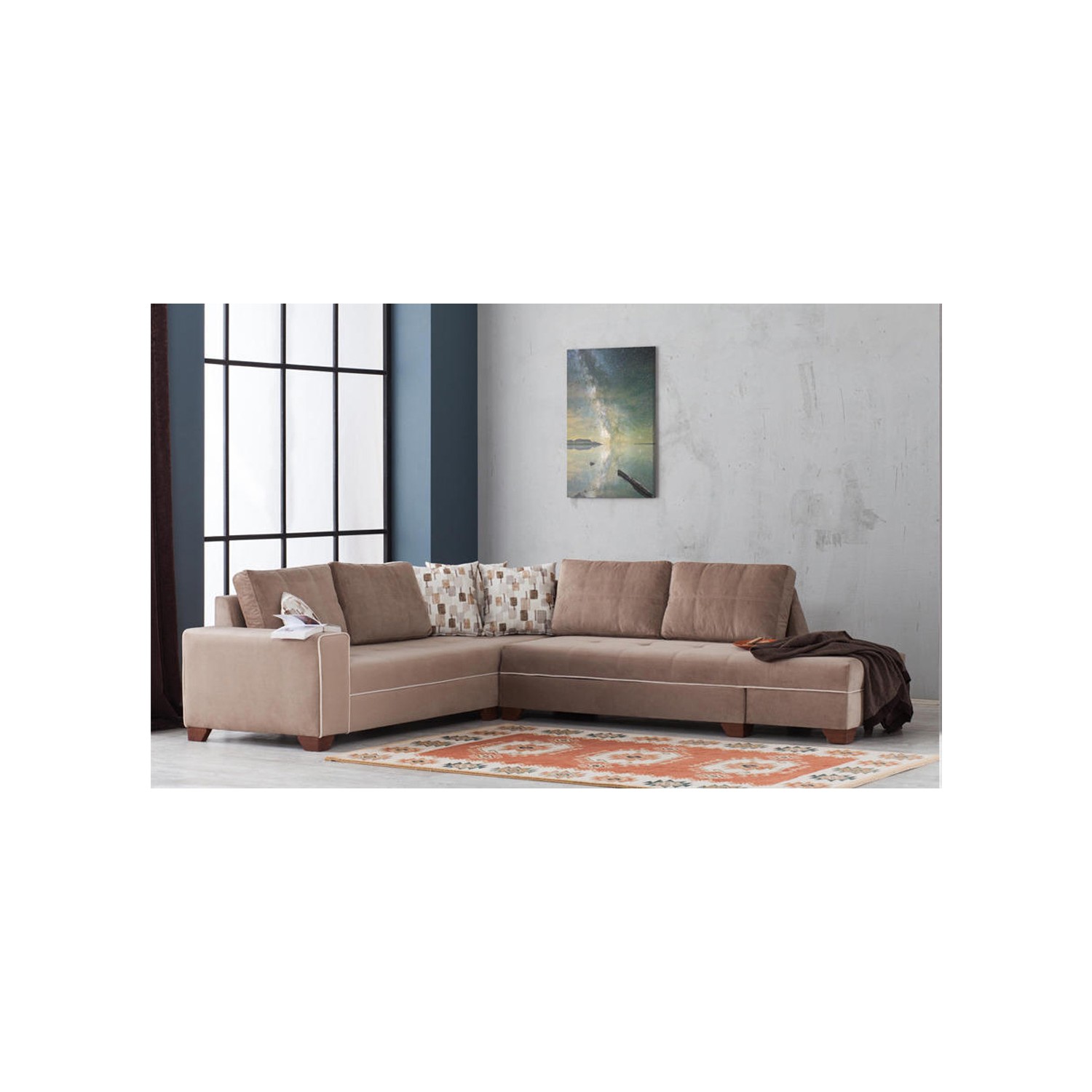 Vivense Esse Köşe Takımı Sütlü Kahve Fiyatı Taksit