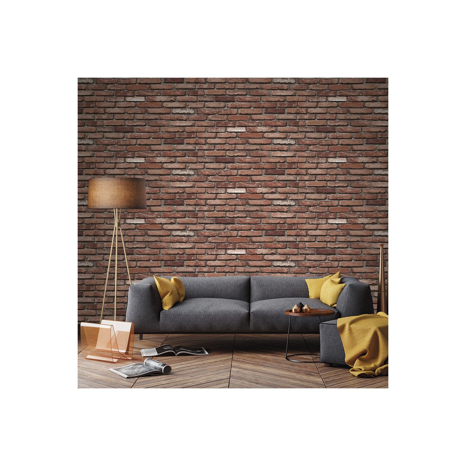 Duka Duvar Kağıdı Inception Brick DK.711481 Fiyatı
