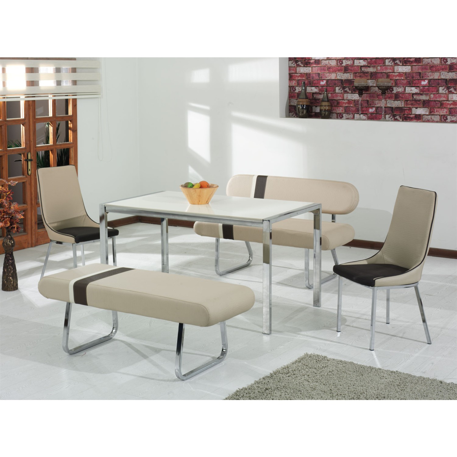 Kuzey Masa Sandalye Polo Masa Sandalye Banklı Takım Fiyatı