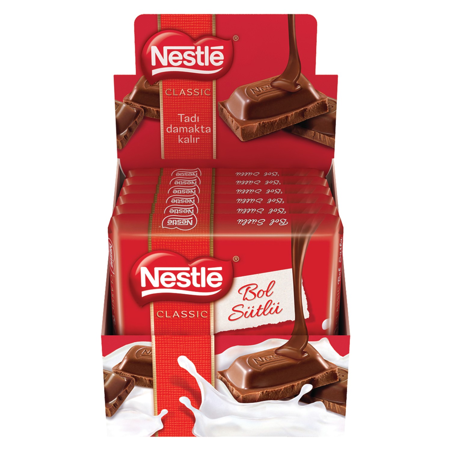 Nestle Sütlü Kare Tablet Çikolata 80 Gr Fiyatı Taksit Seçenekleri