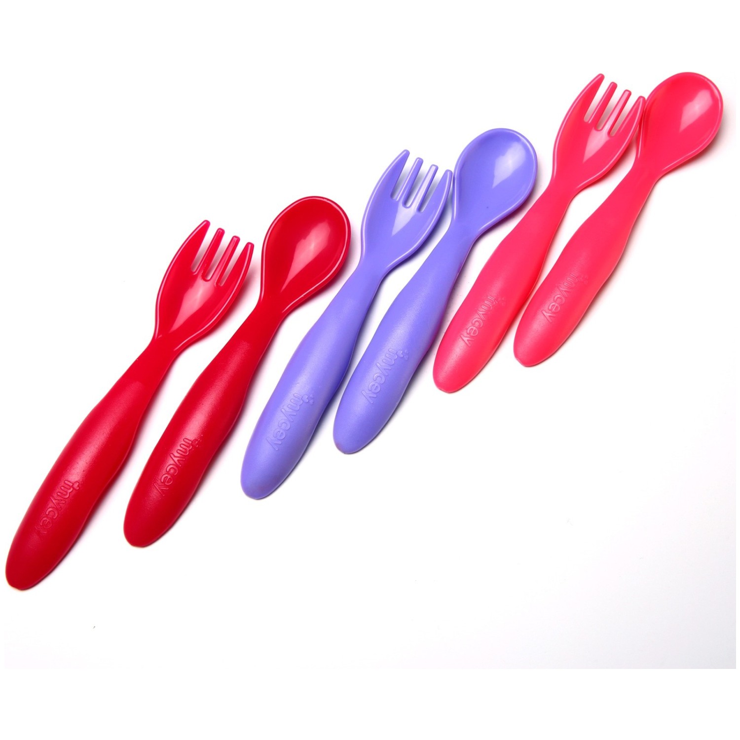 Mycey Bebek Çatal Kaşık Seti 6�lı Kız Fiyatı Taksit