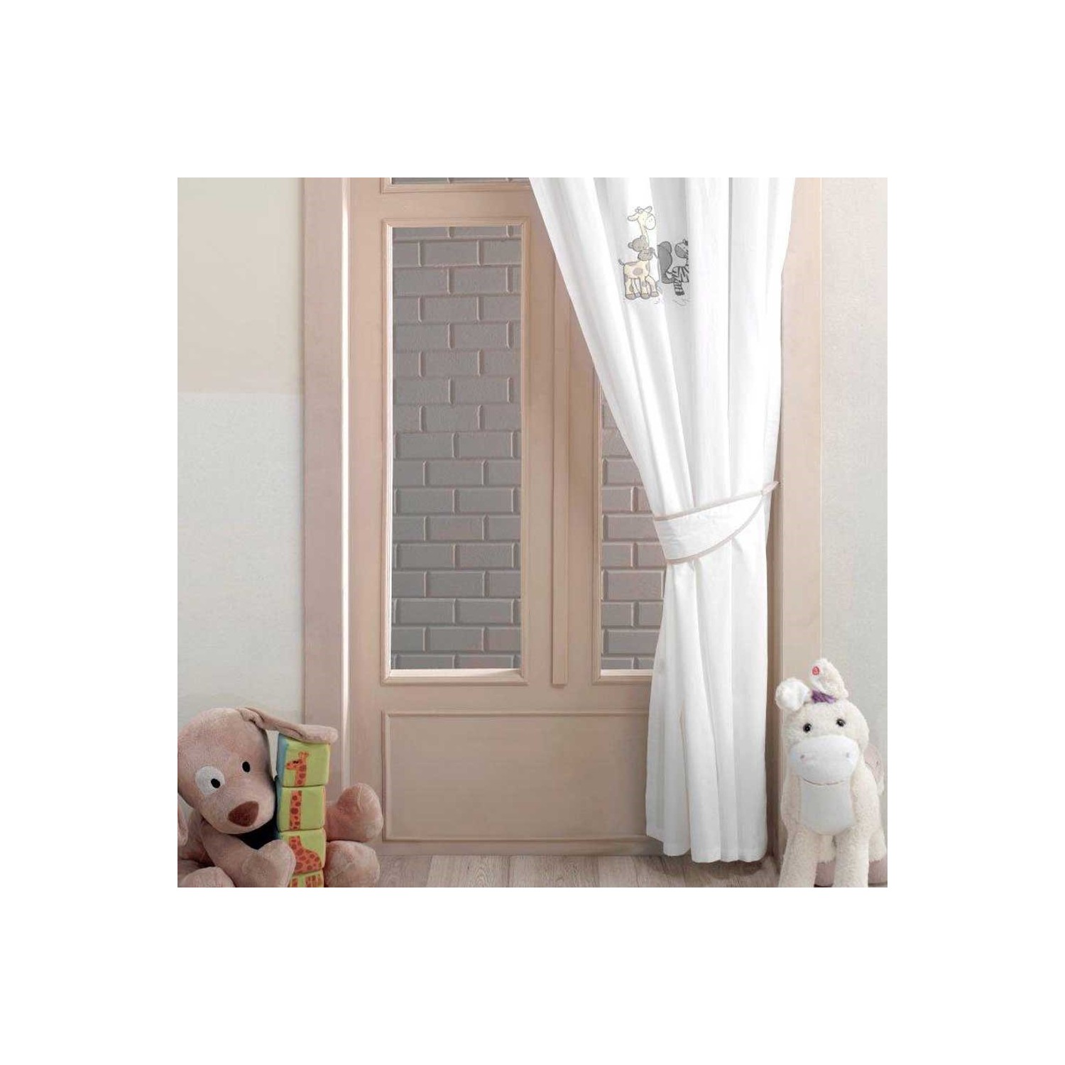 Kidboo Safari Bebek Odası Perdesi 150X220 Cm Fiyatı