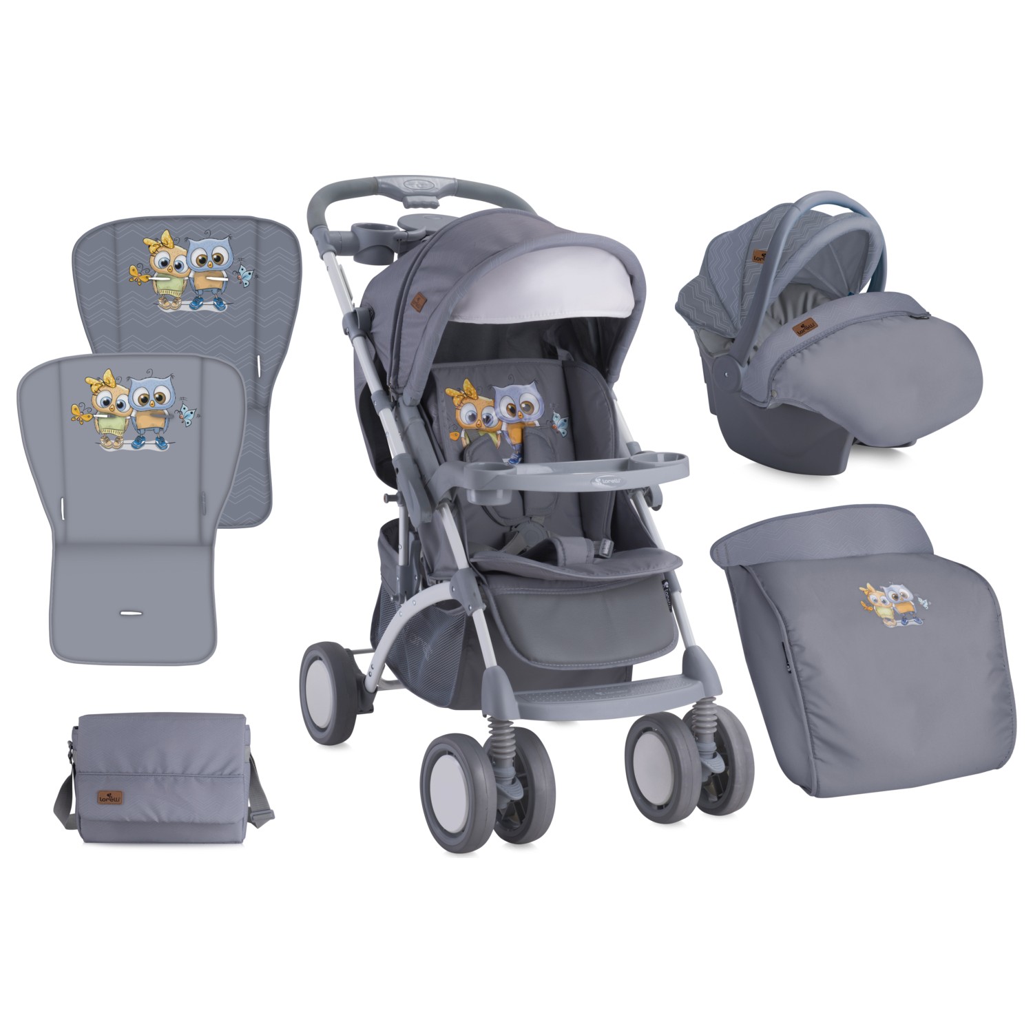 Lorelli Apollo Set Seyahat Sistem Bebek Arabası Grey Baby Fiyatı