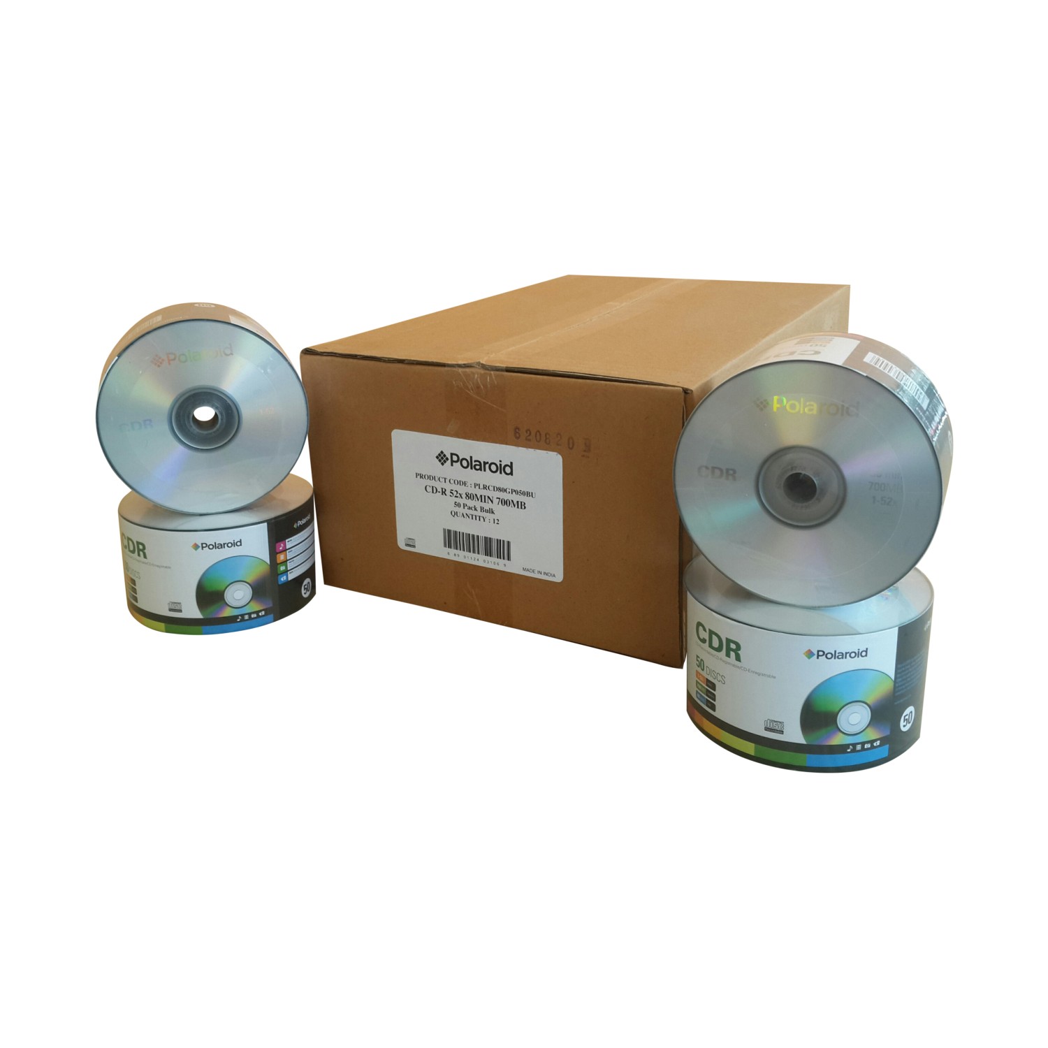 Polaroid CdR 700Mb 50'li Paket Boş Cd Fiyatı Taksit Seçenekleri