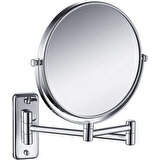 Bauboss Mafsallı Makyaj Ve Tıraş Aynası (Dikdörtgen Taban)