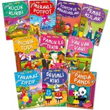 Mini Masallar Seti 1 (10 Kitap) - Müjgan Şeyhi