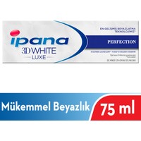 Ipana 3 Boyutlu Beyazlık Luxe 75 ml Perfection Mükemmel Beyazlık Diş Macunu