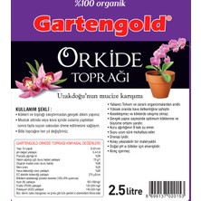 Gartengold Orkide Toprağı 2;5Lt.