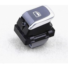 Wolcar Audi A6 Tekli Cam Düğmesi Krom Orjinal