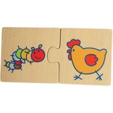 Toptoys Ahşap Puzzle Bağlantı Kurma - 1