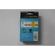 Panasonic VW-VBS20E Batarya – 4.8V 1200mAh Ni-MH – NV-A1, NV-A3, NV-R10 ve Diğer Modellerle Uyumlu