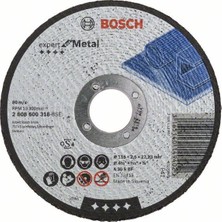 Bosch 115 x 2,5 Mm Expert For Metal Düz 2608600318