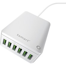T&Smart 6 Usb Çıkışlı Şarj Cihazı