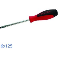 İzeltaş Ergonomik Düz Tornavida 6 x 125