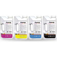 Photoink Lexmark Yazıcılar İçin Uyumlu 4 Renk 1000 Ml Mürekkep Seti