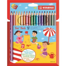 STABILO Trio thick 18'li+ Ktıraş HARTUNG
