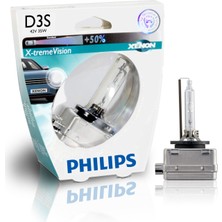 Philips D3S Xtreme Vision +%50 FAZLA GÖRÜŞ MESAFESİ 