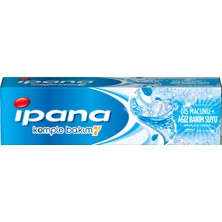 Ipana Komple Bakım Diş Macunu + Ağız Bakım Suyu Ferahlatıcı Temizlik Güçlü Nane 100 ml