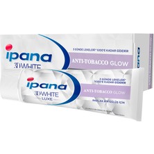 Ipana 3 Boyutlu Beyazlık Luxe 75 ml Anti-Tobacco Glow Sigara İçenler İçin Diş Macunu