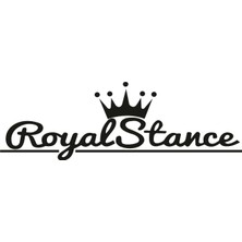 Stickermarket Royal Stance Sticker Beyaz Renk