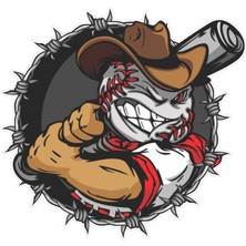 Stickermarket Beyzbol Sticker