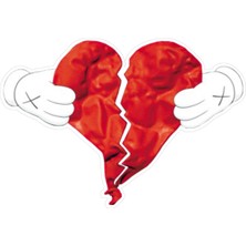 Stickermarket Kırık Kalp Sticker