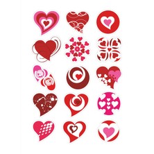 Stickermarket Kalp Sticker Seti