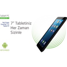 Exper Easypad T7C 16GB 7" IPS Tablet (Exper Türkiye Garantili)