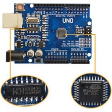 Güvenrob Arduino Uno R3 Ch340 Chip + Usb Kablo