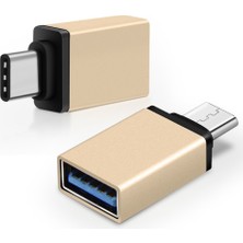 Akıllıphone Usb Type C Otg Converter Çevirici Başlık