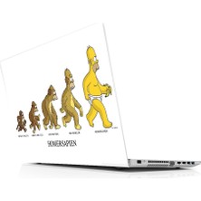 Sticker Master Homersapien Laptop Sticker Oto Motor Pc Etiket
