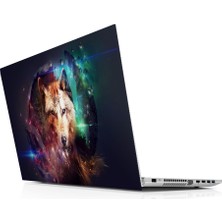 Sticker Master Wolf Explode Laptop Sticker Oto Motor Pc Etiket