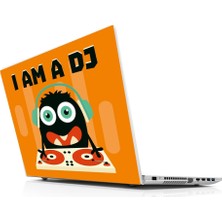 Sticker Master I Am A Dj Laptop Sticker Oto Motor Pc Etiket