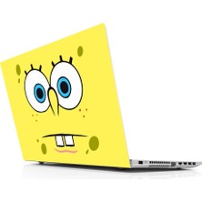 Sticker Master Sponge Bob Waking Laptop Sticker Oto Motor Pc Etiket
