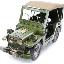 T-Bek U.S. Army Jeep M381 Eskitilmiş Biblo Be-090