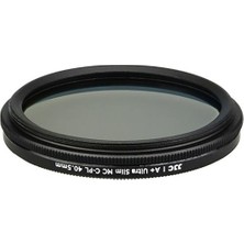 JJC 40.5mm CPL (Circular Polarize) A+ Ultra Slim Multi-Coated Filtre