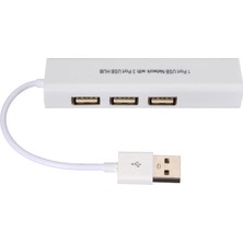 Alfais 4517 Usb Hub Çoklayıcı Ethernet Lan internet