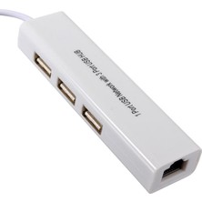 Alfais 4517 Usb Hub Çoklayıcı Ethernet Lan internet