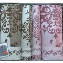 Özdilek Emily 50X90Cm Kadife Havlu Kahve
