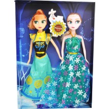 50bir Karlar Ülkesi Frozen Anna & Elsa Bebek Seti (2 Adet)