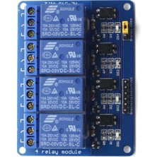 China 4′Lü 12V Röle Kartı - 4 Way 12V Relay Module