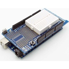 China Arduino Mega 2560 R3 Proto Shield + Mini Breadboard