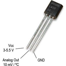 LM35 Hassas Sıcaklık Sensörü