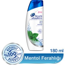 Head & Shoulders 2'si 1 Arada Şampuan Mentol Ferahlığı 180 ml