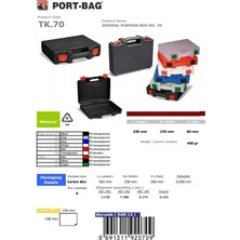 Portbag Tk70 Çok Amaçlı El Aleti Çantası